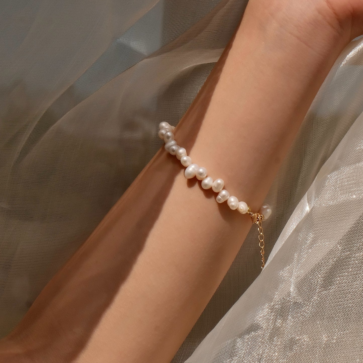 Classic Rice Pearl Bracelet